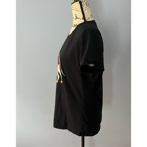 Fruit of the Loom Women’s L All You Need Is Love & a Great Dane Tee Black with L - Picture 3 of 8